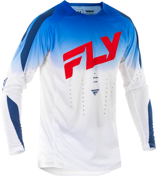 FLY RACING Evolution Dst Jersey Red/White/Blue Large - Performance and Comfort