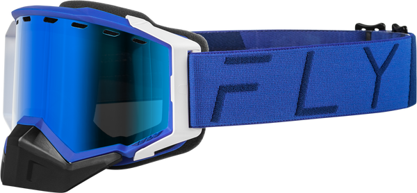 Zone Pro Snow Goggle Blue W/ Blue Mir/Plrzd Smoke Lens