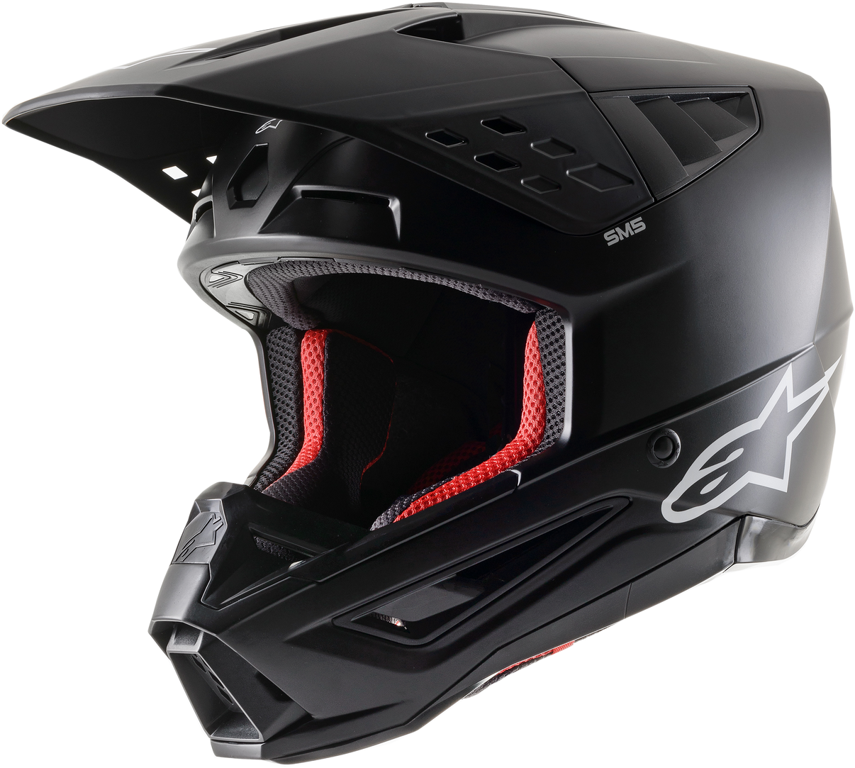 S M5 Solid Helmet Black Matt Sm