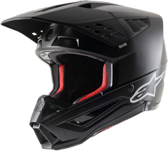 ALPINESTARS SM5 Solid Helmet Black Matt XS - Superior Protection & Comfort