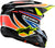 Alpinestars SM3 Youth Wurx Helmet - Black/Yellow Fluorescent/Blue/Red - Part Number 8302025-1574-YL