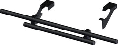 KFI 101435 Rear Bumper Black Polished - Durable Steel Construction