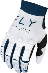 FLY RACING Evolution Dst Gloves White/Navy Large - Premium Protective Race Gloves