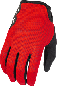 FLY RACING 375-337M Ultra-Lightweight Mesh Gloves in Red - Medium