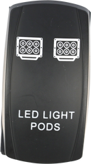 OPEN TRAIL SM106-022 Light Pods LED Switch Pro Backlit