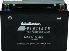 BikeMaster AGM Battery - MS12-15L-BS