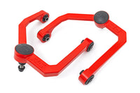 Rough Country | Red Forged Upper Control Arms | 2-3 Inch Lift | Nissan Titan 2WD/4WD (04-24) | 83401ARED