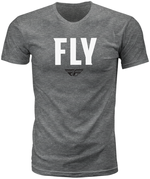 FLY RACING Fly Wfh Tee Dark Grey Heather XL - Comfortable and Stylish