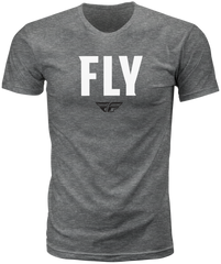 FLY RACING Fly Wfh Tee Dark Grey Heather XL - Comfortable and Stylish