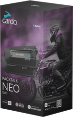 Cardo Packtalk Neo Duo Bluetooth Communication System - PTN00101