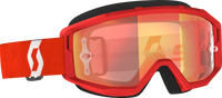 SCOTT Primal Goggle Red/White Orange Chrome Works - Part Number 278597-1005280