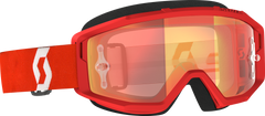 SCOTT Primal Goggle Red/White Orange Chrome Works - Part Number 278597-1005280