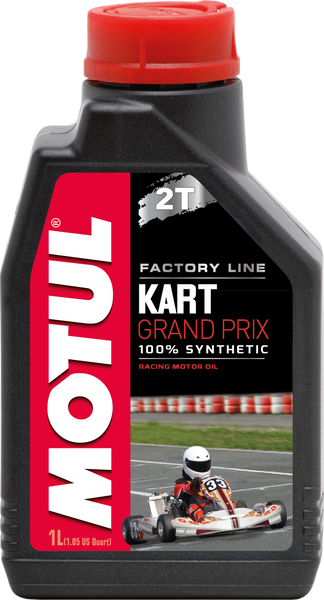 MOTUL Kart Grand Prix Synthetic 2T Oil 1L - Part Number 105884