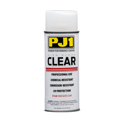 PJ1 Clear Coat 11oz - Part Number 17-CLR