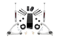 Rough Country | 3.5 Inch Lift Kit | Alum/Cast Steel | Chevy/GMC 1500 (07-16) | 19431A