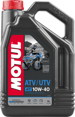 MOTUL Quad 4t Oil 10W40 - 4 Liters (Part Number: 105879)