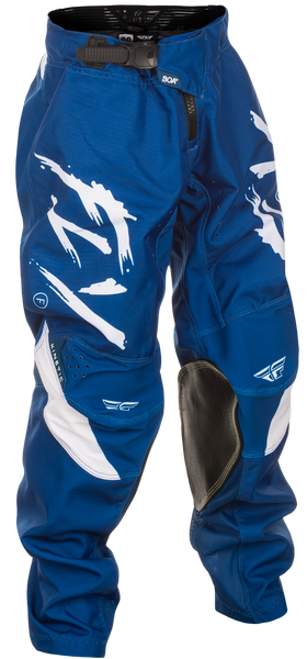 FLY RACING Youth Kinetic Stoke Pants Navy/White Part #378-53626