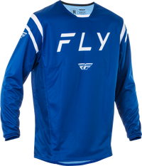 FLY RACING Kinetic Center Jersey Navy/White XL - Comfort and Performance