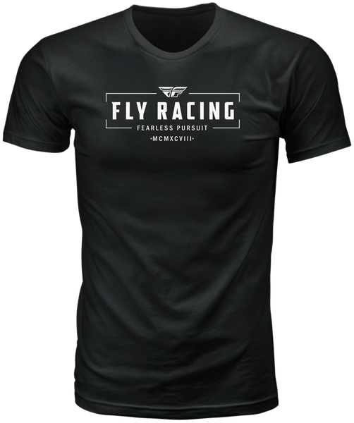 Fly Motto Tee Black Md