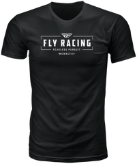 Fly Motto Tee Black Md