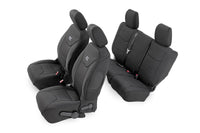 Rough Country | Seat Covers | Front and Rear | Jeep Wrangler Unlimited 2WD/4WD (2008-2010) | 91002A