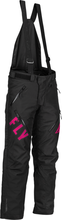 FLY RACING Women's Snx Pro Pants Black/Pink 4X - Weatherproof & Insulated