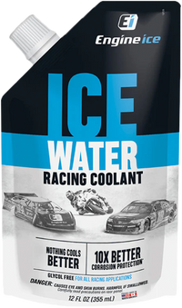 ENGINE ICE 13071 Ice Water Racing Coolant - Glycol Free 12 Oz