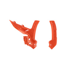 Acerbis X Grip Frame Guard KTM Orange/Orange - Part 2975045226