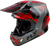 FLY RACING Formula Cp Slice Helmet Grey/Red/Black MD - ECE/DOT Approved