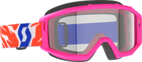 SCOTT Primal Youth Goggle with Pink Clear Lens - Part Number 403026-0026043