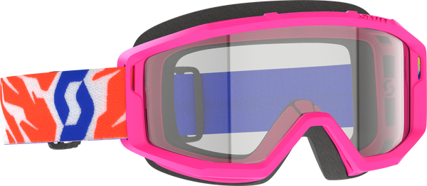 SCOTT Primal Youth Goggle with Pink Clear Lens - Part Number 403026-0026043