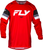 FLY RACING Kinetic Prix Jersey Red/Grey/White Medium - Ultimate Comfort and Performance