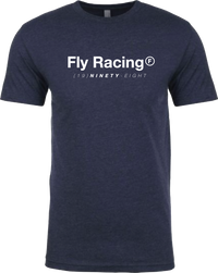FLY RACING 354-0314M Fly Trademark Tee in Midnight Navy - Medium