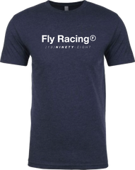 FLY RACING 354-0314M Fly Trademark Tee in Midnight Navy - Medium