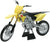 NEW-RAY 49473 Replica 1:6 Race Bike 14 Suzuki RMZ450 Yellow