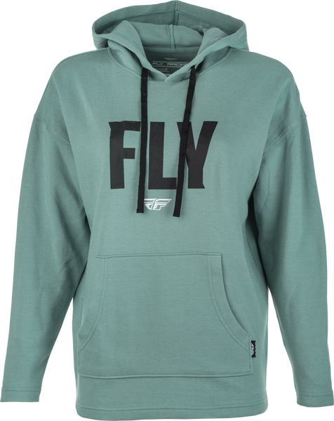 FLY RACING Women's Fly Weekender Hoodie Sage/Black 2X - Comfortable and Stylish