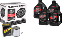 Maxima 90-119014PC V Twin Quick Change Kit with Chrome Filter