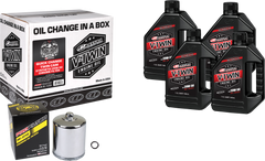 Maxima 90-119014PC V Twin Quick Change Kit with Chrome Filter