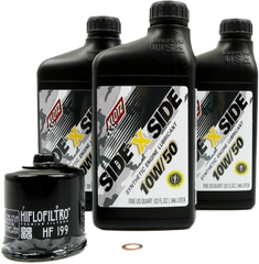 KLOTZ Side X Side Oil Change Kit 10W50 with Oil Filter KU-103