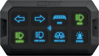XK GLOW XK-CMD-KIT Switch Panel - Advanced 8 Channel Control