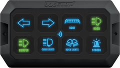 XK GLOW XK-CMD-KIT Switch Panel - Advanced 8 Channel Control