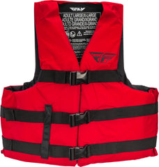 Nylon Vest Red 3x