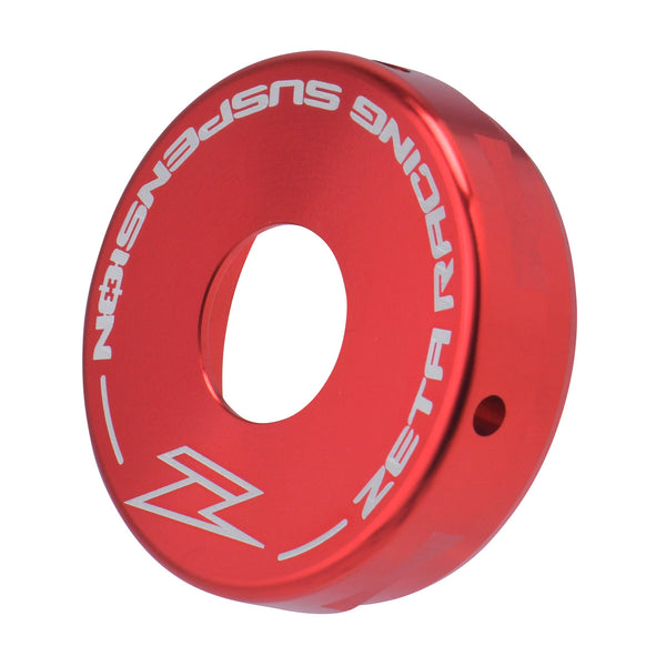 R Shock  End  Cap Red