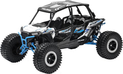 NEW-RAY 1:18 UTV Polaris RZR 4 Turbo RC White - Part Number 57976A