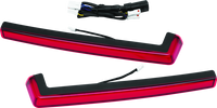 Kuryakyn Tracer Tour Pak Side Lights Red Lens