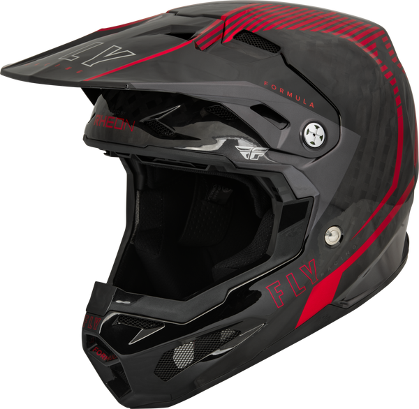 Formula Carbon Tracer Helmet Red/Black Sm