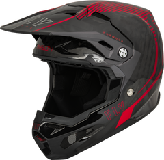 Formula Carbon Tracer Helmet Red/Black Sm