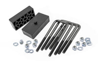 Rough Country | 1.5 Inch Block & U-Bolt Kit | Chevy Silverado 2500 HD 2WD/4WD (2001-2010) | 6573