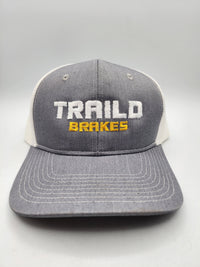 Traild Hat Gray and White