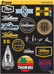 THOR Decal Sheet - Hallman - S20 - Each 4320-2182